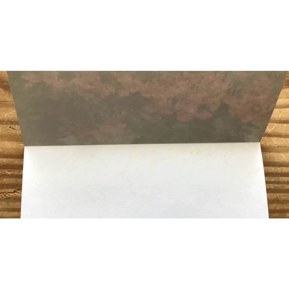 Kevin Macpherson Red Poppies In Flower Garden Unused Blank Note Card Framable